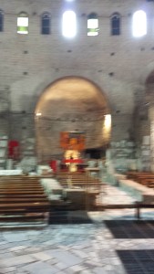 Chapel at Catacomb S. Domitilla (not one of the better shots)
