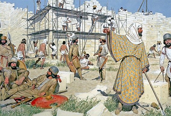 rebuilding the temple